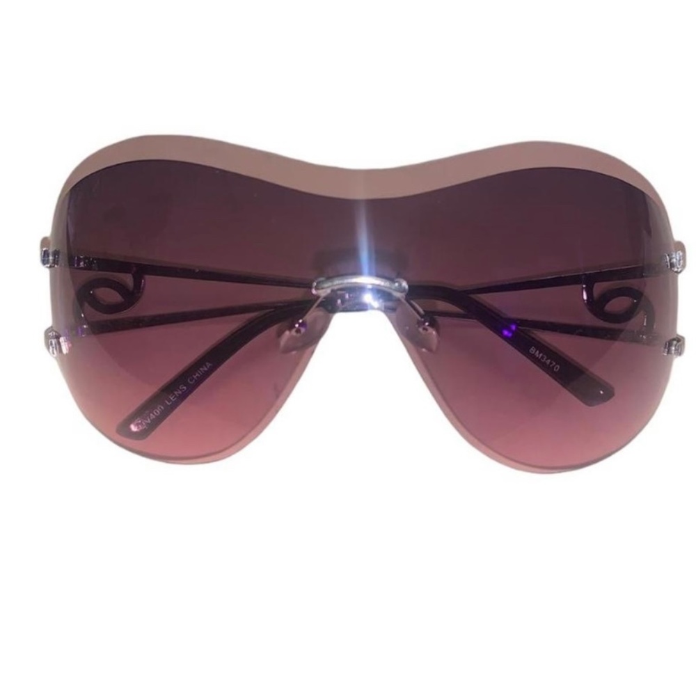 Purple tint  Y2K sunglasses